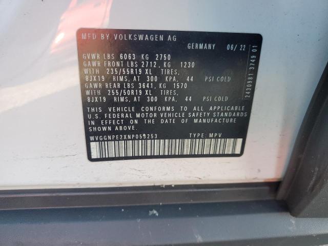 2022 VOLKSWAGEN ID.4 PRO S WVGGNPE2XNP053253