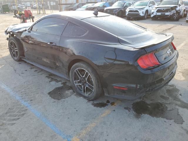 FORD MUSTANG GT 2021 black  gas 1FA6P8CF9M5124464 photo #3