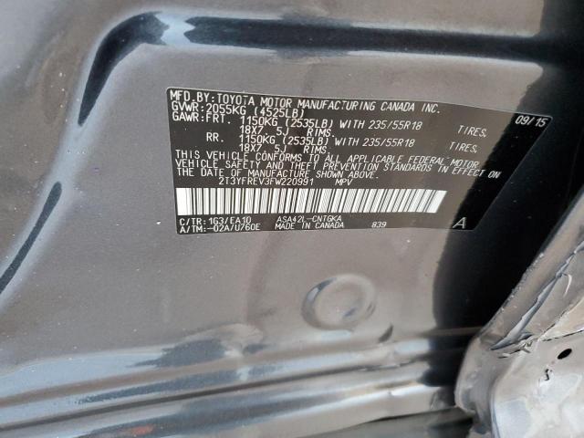 2015 TOYOTA RAV4 - 2T3YFREV3FW220991