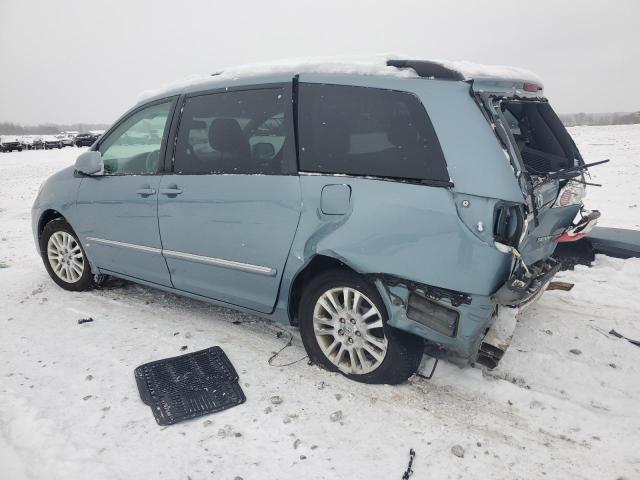 TOYOTA SIENNA XLE 2009 blue  gas 5TDZK22C79S250284 photo #3