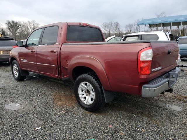 TOYOTA TUNDRA DOU 2006 red  gas 5TBET34126S520667 photo #3