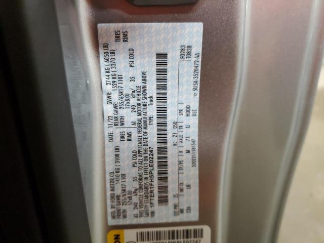 2023 FORD RANGER XL - 1FTER1FH5PLE02247