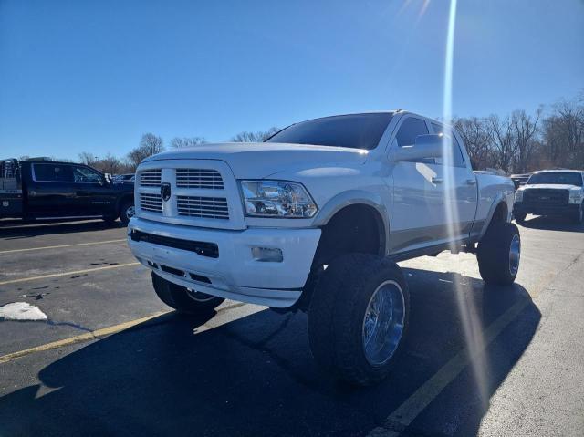 DODGE RAM 2500 2011 white crew pic gas 3D7TT2CT0BG609115 photo #3