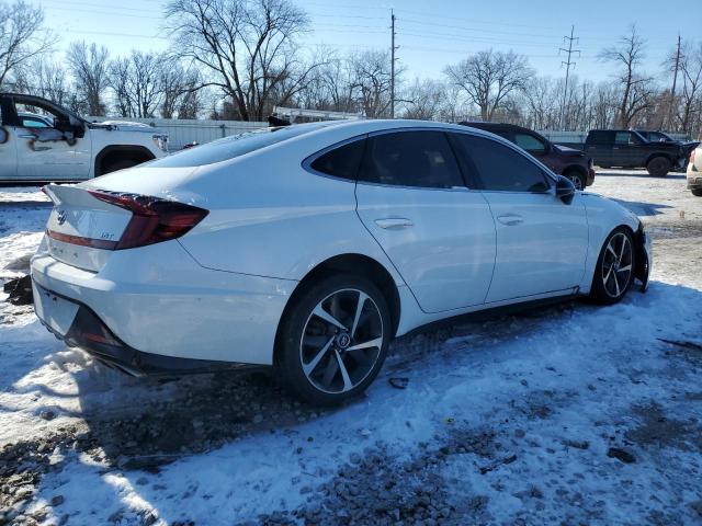 HYUNDAI SONATA SEL 2022 white  gas 5NPEJ4J22NH137722 photo #4