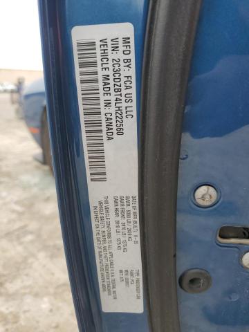 2020 DODGE CHALLENGER 2C3CDZBT4LH222560