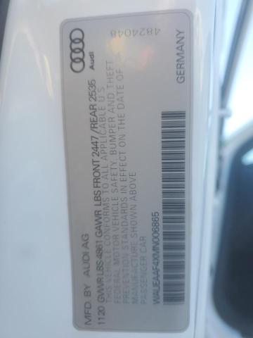 2021 AUDI A4 PRESTIG WAUEAAF4XMN006865