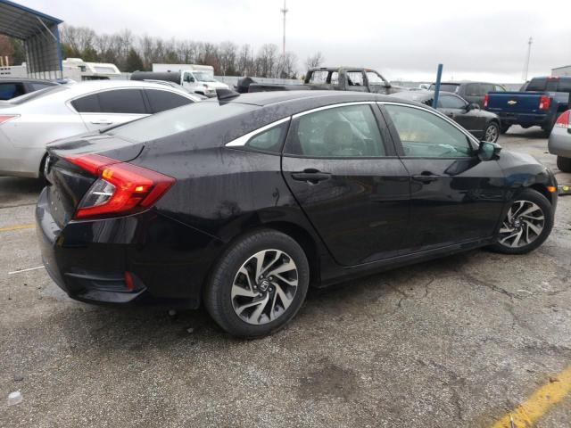 HONDA CIVIC EX 2017 black  gas 19XFC2F70HE054807 photo #4