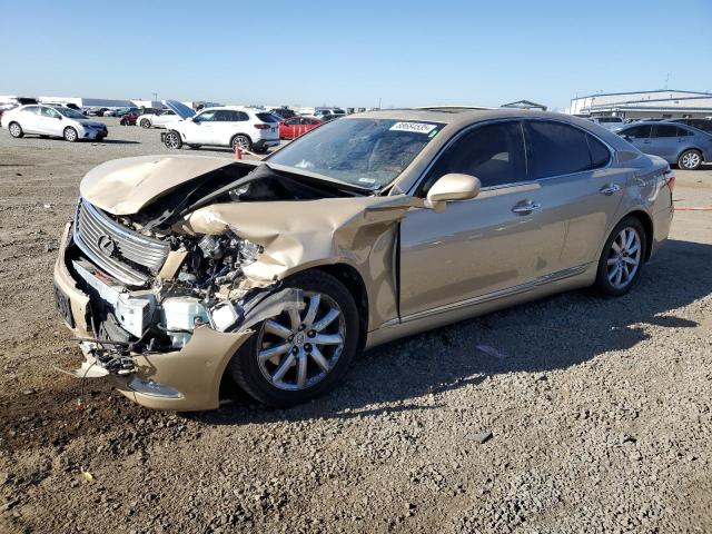 LEXUS LS 460 2008 tan  gas JTHBL46F885076808 photo #1