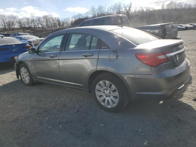 CHRYSLER 200 LX 2012 gray sedan 4d gas 1C3CCBAB2CN120782 photo #3