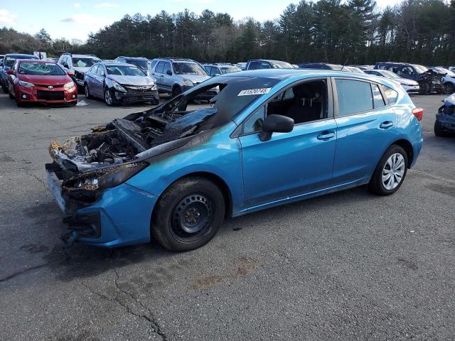 SUBARU IMPREZA 2019 blue  gas 4S3GTAA61K3702862 photo #1