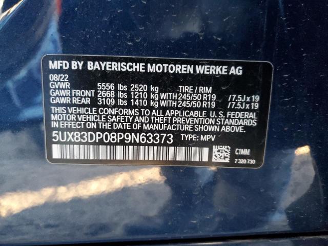 2023 BMW X3 M40I - 5UX83DP08P9N63373