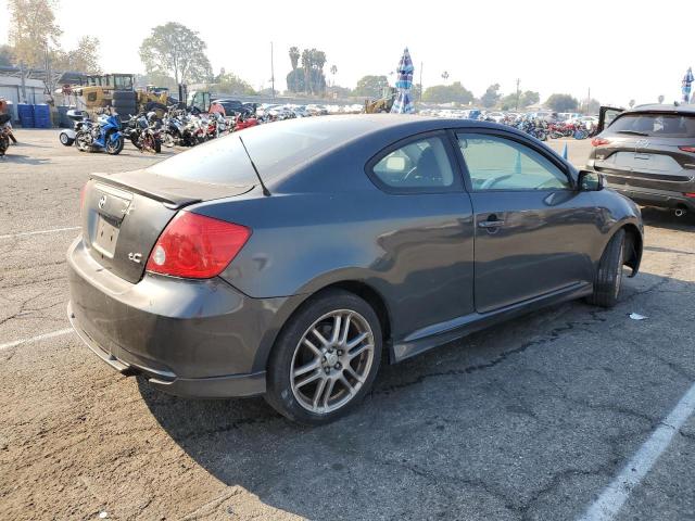 TOYOTA SCION TC 2006 gray hatchbac gas JTKDE167060133789 photo #4