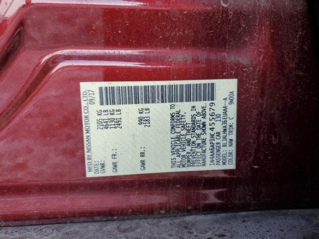 2017 NISSAN MAXIMA 3.5 - 1N4AA6AP1HC455679