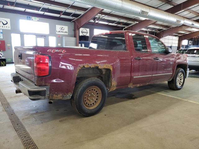 CHEVROLET SILVERADO 2014 maroon 4dr ext gas 1GCVKREC0EZ334717 photo #4