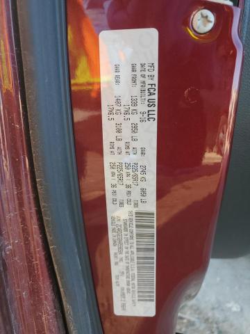 2017 DODGE GRAND CARA - 2C4RDGEG8HR596504