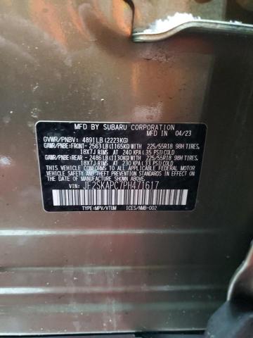2023 SUBARU FORESTER L JF2SKAPC7PH471617
