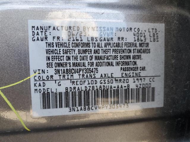2023 NISSAN SENTRA SV - 3N1AB8CV4PY305475