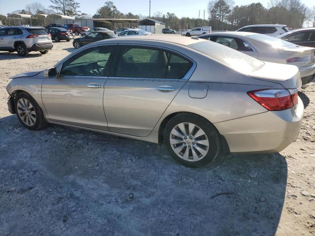 HONDA ACCORD EXL 2014 gold  gas 1HGCR2F8XEA050757 photo #3