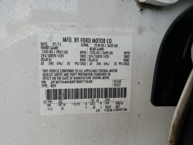 2015 FORD EDGE TITAN - 2FMTK4K88FBB71938