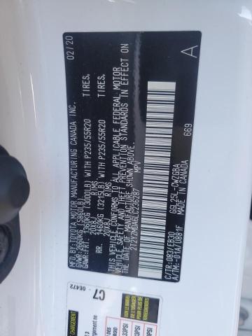 2020 LEXUS RX 350 F S 2T2YZMDA6LC236287