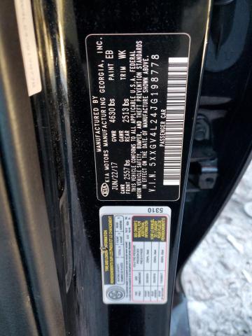 2018 KIA OPTIMA SXL 5XXGV4L24JG198778