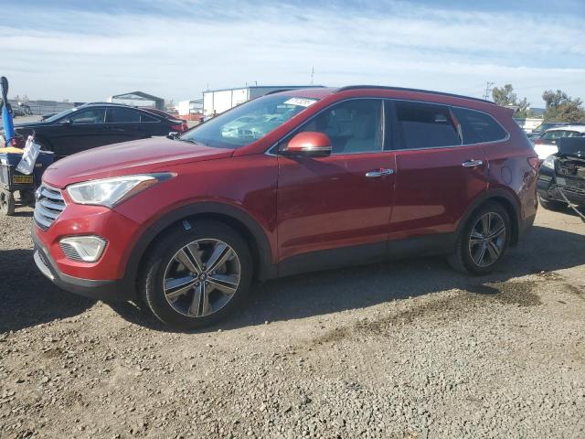 HYUNDAI SANTA FE G 2014 red  gas KM8SN4HF9EU082560 photo #1