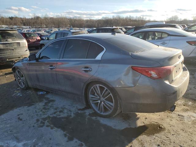 INFINITI Q50 BASE 2014 black sedan 4d gas JN1BV7AP4EM684441 photo #3