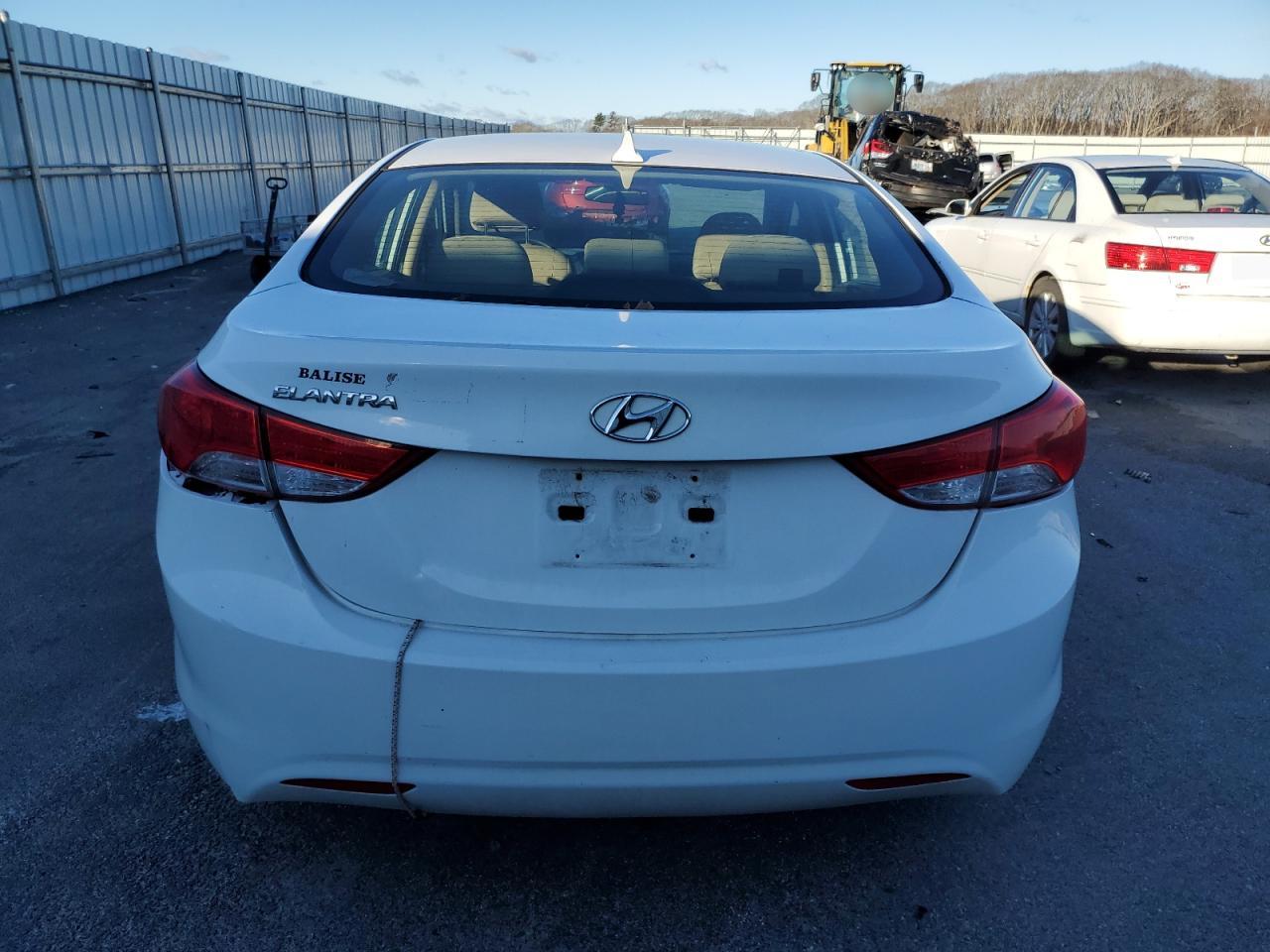 Lot #3045722371 2013 HYUNDAI ELANTRA GL