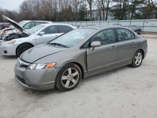 HONDA CIVIC EX 2008 tan  gas 2HGFA16858H506622 photo #1