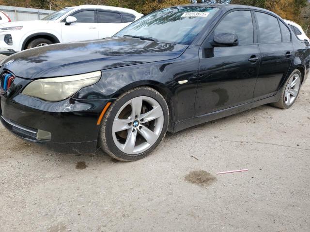 BMW 528 I 2008 black sedan 4d gas WBANU53518C113350 photo #1