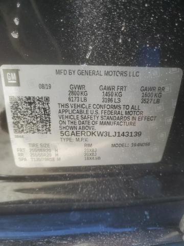 2020 BUICK ENCLAVE AV - 5GAERDKW3LJ143139