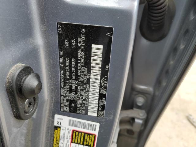 2021 TOYOTA HIGHLANDER - 5TDDZRBH3MS100045