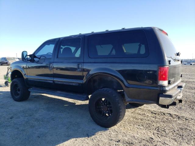 FORD EXCURSION 2000 black 4dr spor gas 1FMNU41L8YEC18840 photo #3