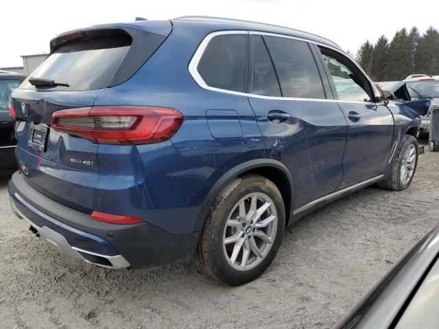 BMW X5 XDRIVE4 2019 blue  gas 5UXCR6C59KLL09012 photo #4