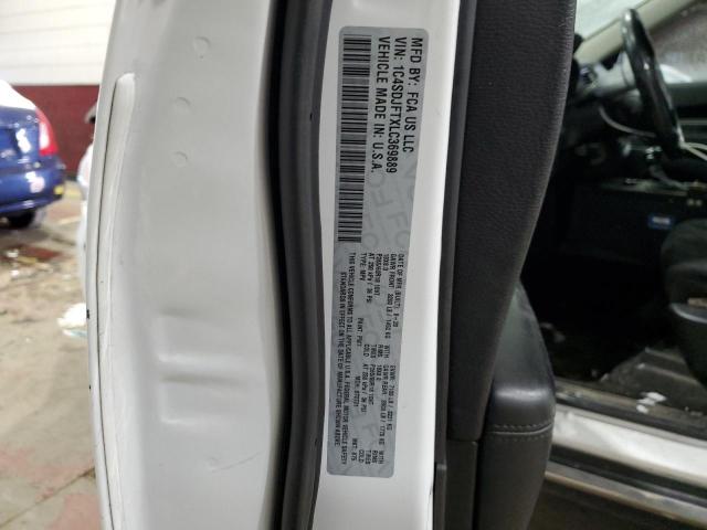 2020 DODGE DURANGO SS 1C4SDJFTXLC369889