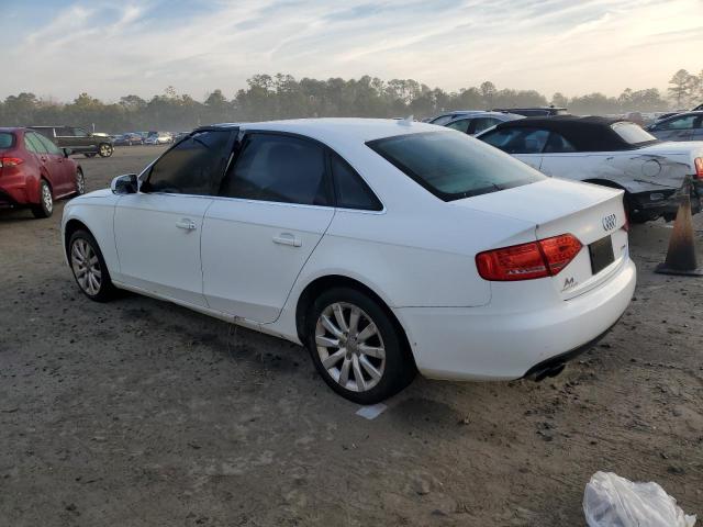 AUDI A4 PREMIUM 2011 white  gas WAUEFAFL3BN049529 photo #3