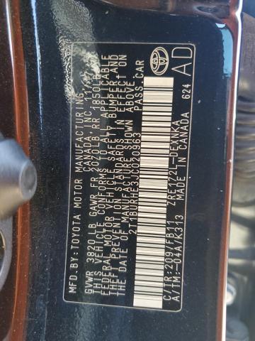 2018 TOYOTA COROLLA L - 2T1BURHE3JC020963