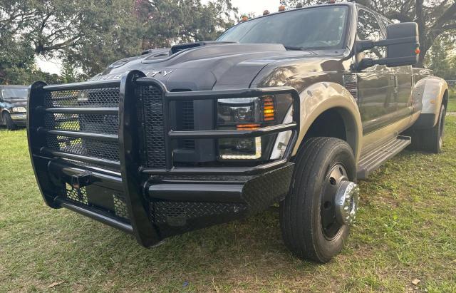 FORD F450 SUPER 2008 brown  diesel 1FTXW43R38EC55156 photo #3