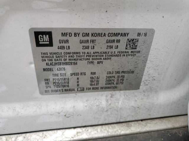 2017 BUICK ENCORE PRE - KL4CJHSB1HB028164
