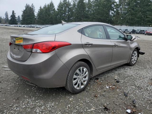 HYUNDAI ELANTRA GL 2012 tan  gas 5NPDH4AE5CH111212 photo #4