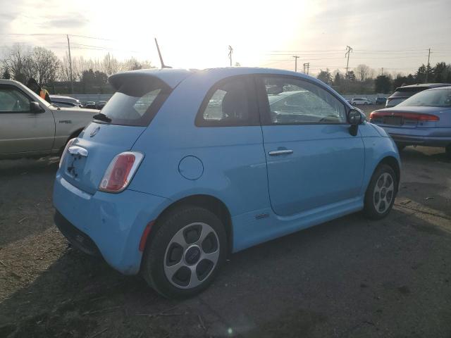 FIAT 500 ELECTR 2015 blue  electric 3C3CFFGE4FT603419 photo #4