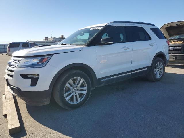 FORD EXPLORER X 2019 white  gas 1FM5K8D83KGA90457 photo #1