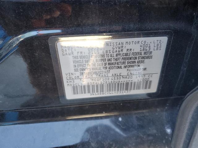2020 NISSAN SENTRA SV - 3N1AB8CV6LY231437