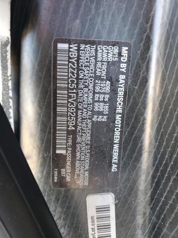 2015 BMW I8 - WBY2Z2C51FV392594