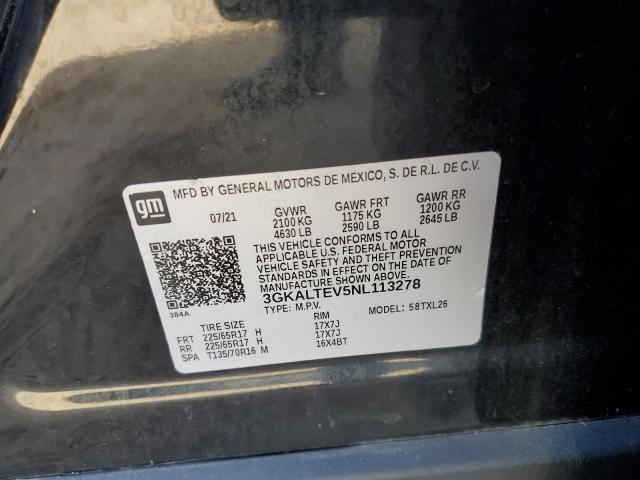 2022 GMC TERRAIN SL - 3GKALTEV5NL113278