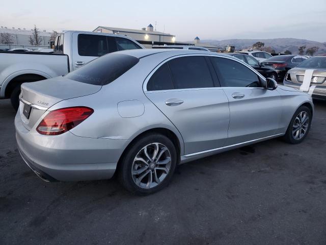 MERCEDES-BENZ C 300 4MAT 2015 silver sedan 4d gas 55SWF4KB0FU031479 photo #4