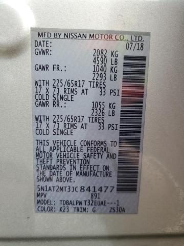 2018 NISSAN ROGUE S - 5N1AT2MT3JC841477