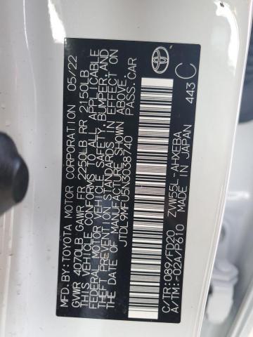 2022 TOYOTA PRIUS LE - JTDL9MFU5N3038740
