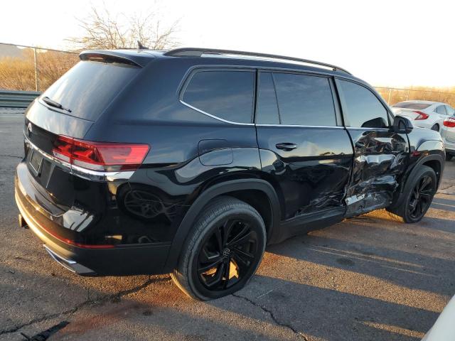 VOLKSWAGEN ATLAS SE 2022 black  gas 1V2JR2CA0NC565573 photo #4