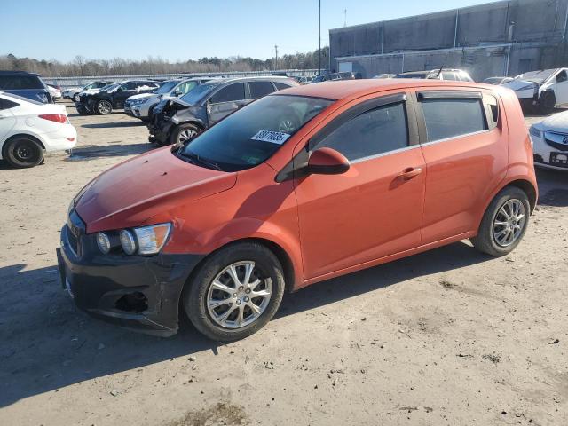 CHEVROLET SONIC LT 2012 orange  gas 1G1JC6SH6C4105276 photo #1